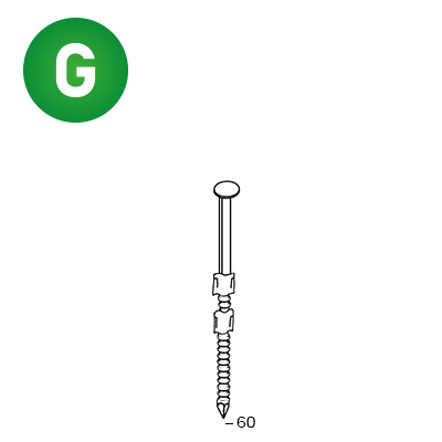 ALSAFIX Nägel 20° 29x60 Rille verzinkt – Packung à 2.200 Stk.