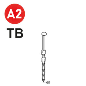 ALSAFIX Nägel 20° 29x65 Rille INOX LK – Packung à 2.200 Stk.