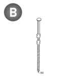 ALSAFIX Nägel 20° 31x80 Rille – Packung à 2.200 Stk.