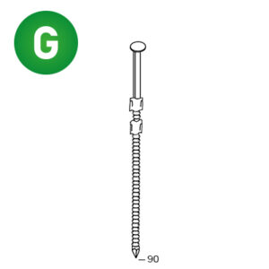 ALSAFIX Nägel 20° 31x90 Rille verzinkt – Packung à 2.200 Stk.