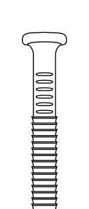 ALSAFIX Ankernägel 34° 4x40 Rille verz – Packung à 2.200 Stk.