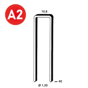 ALSAFIX Klammer GB-40 INOX – Packung à 2.400 Stk.