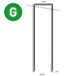 ALSAFIX Klammer WP-130 verzinkt geh. – Packung à 1.450 Stk.