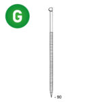 ALSAFIX Nägel D34° 31x90 Rille verzinkt – Packung à 2.200 Stk.