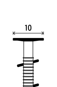 ALSAFIX Coils 3,05x25 Rille INOX – Packung à 7.200 Stk.