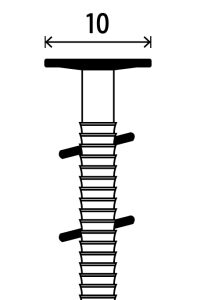 ALSAFIX Coils 3,05x32 Rille INOX – Packung à 7.200 Stk.