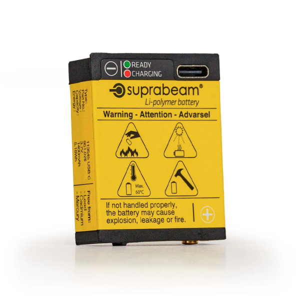 Suprabeam Li-Po-Akku 1400 mAh - USB-C
